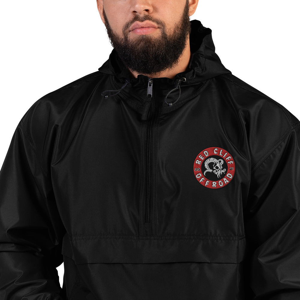 Red Cliff Windbreaker Jacket (Embroidered)