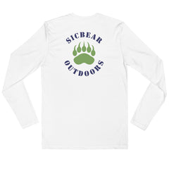 SICBEAR Long Sleeve Fitted Crew