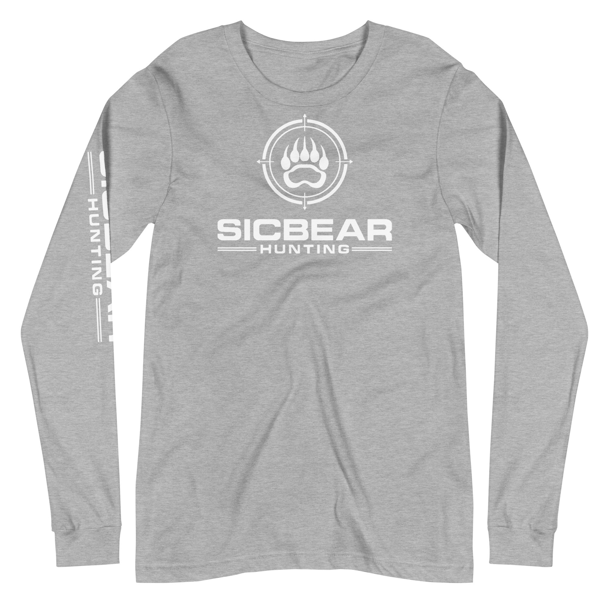 SICBEAR Long Sleeve Tee w/ Right Sleeve Logo