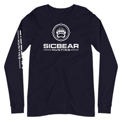 SICBEAR Long Sleeve Tee w/ Right Sleeve Logo